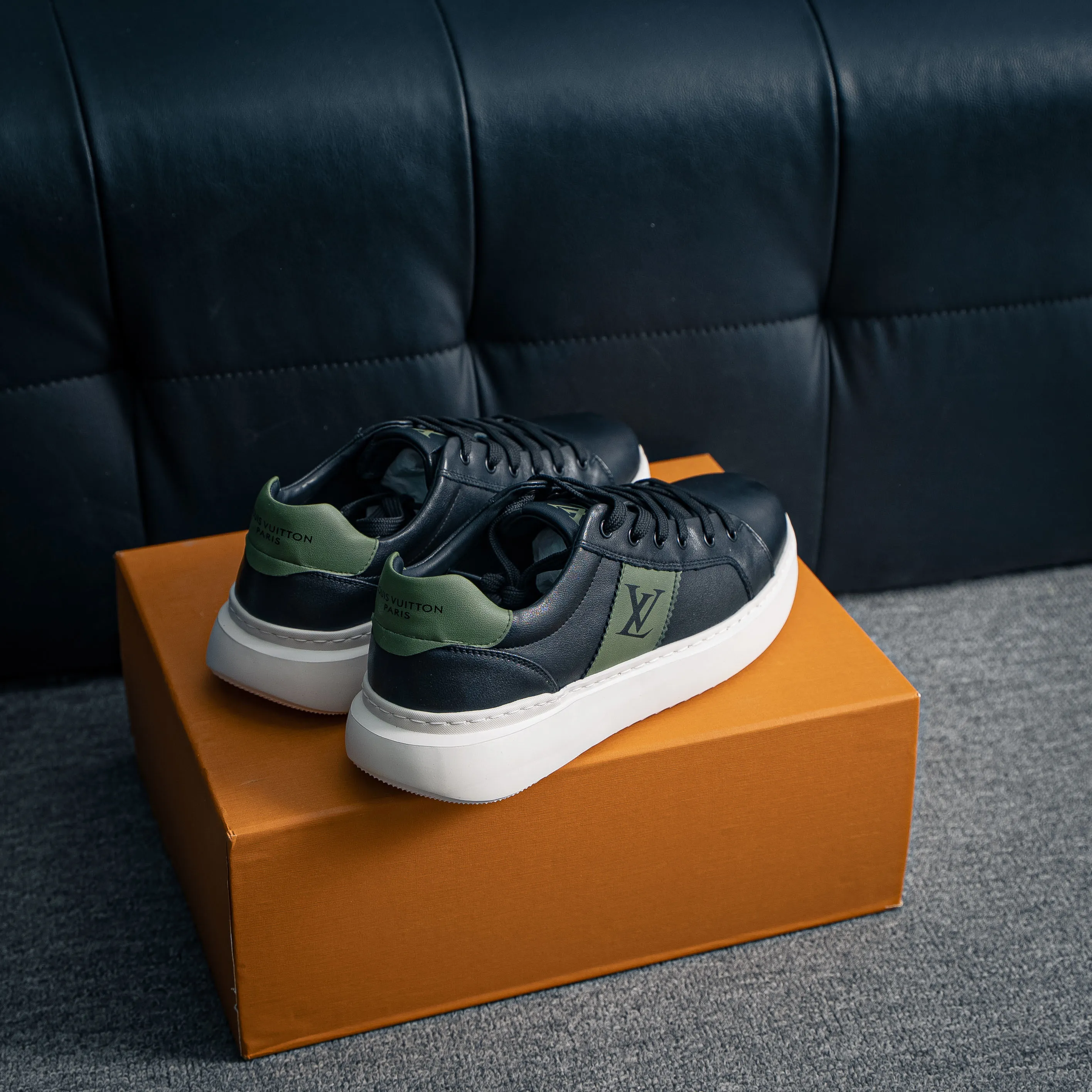 Louis Vuitton LVMen Shoes Skate Shoes Series # Quality Versatile ， ！Shoes Cowhide Leather ，